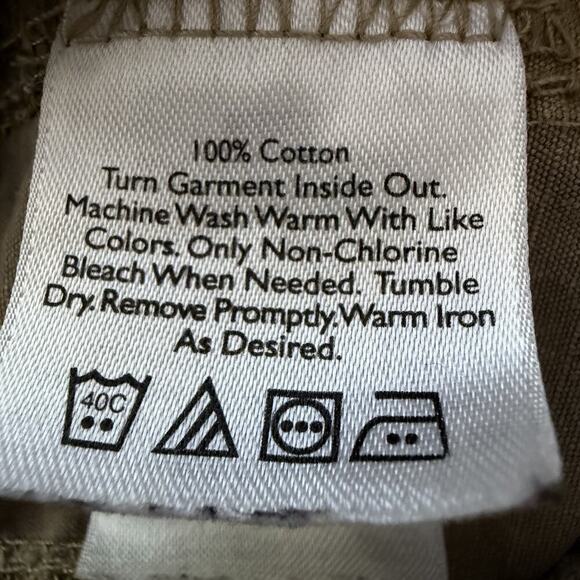 Eddie Bauer Pants Women Size 20 Rip Stop Cargo Hiking Outdoor Granola Quality - Picture 12 of 13